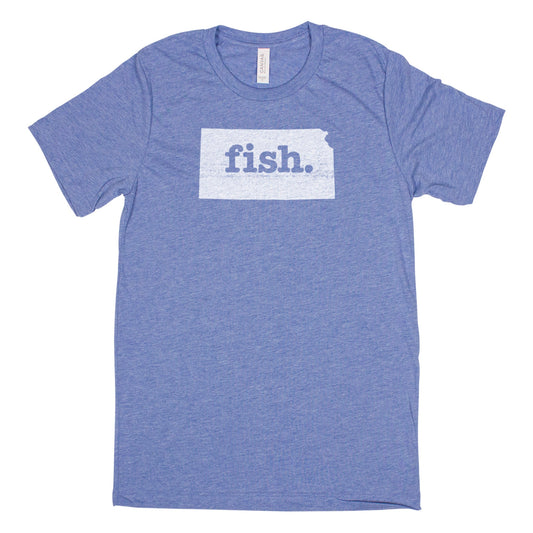 fish. Men's Unisex T-Shirt - Kansas