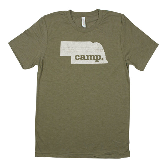 camp. Men's Unisex T-Shirt - Nebraska