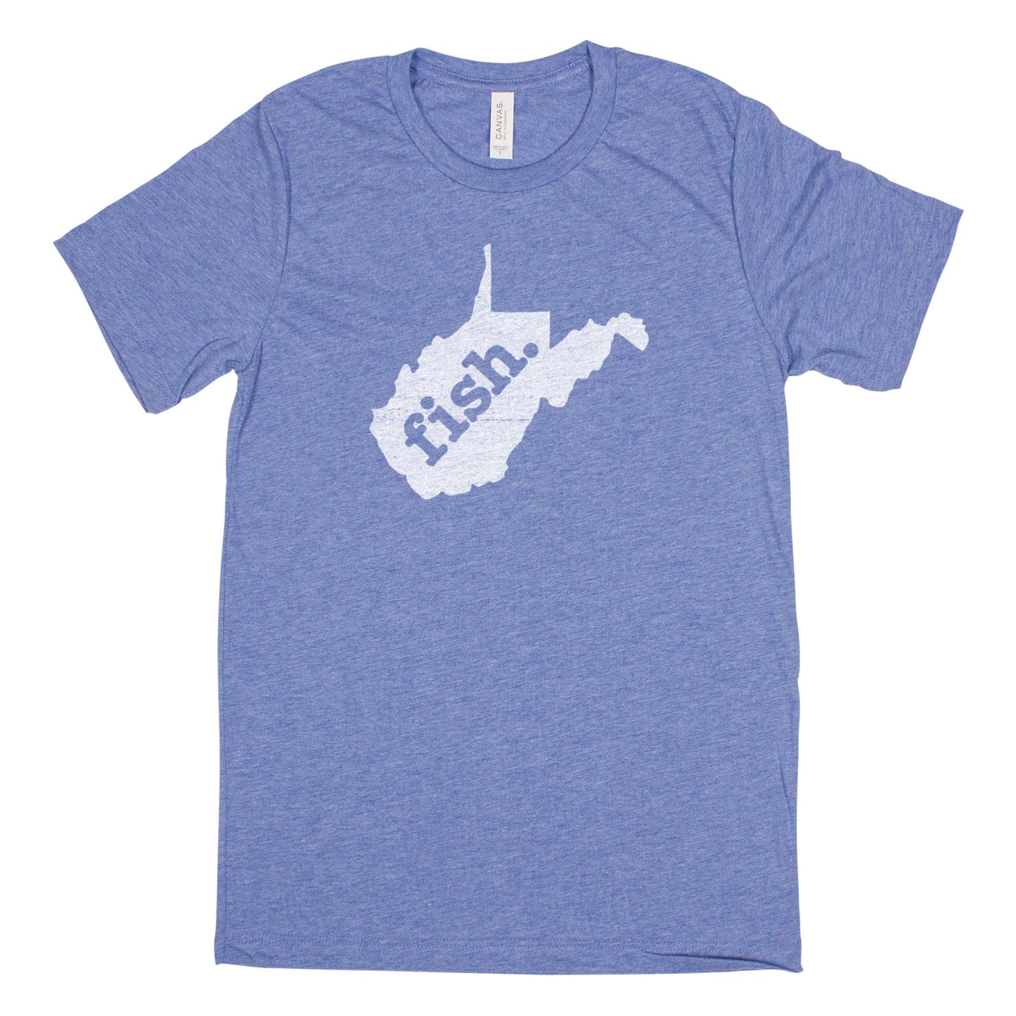 fish. Men's Unisex T-Shirt - West Virginia