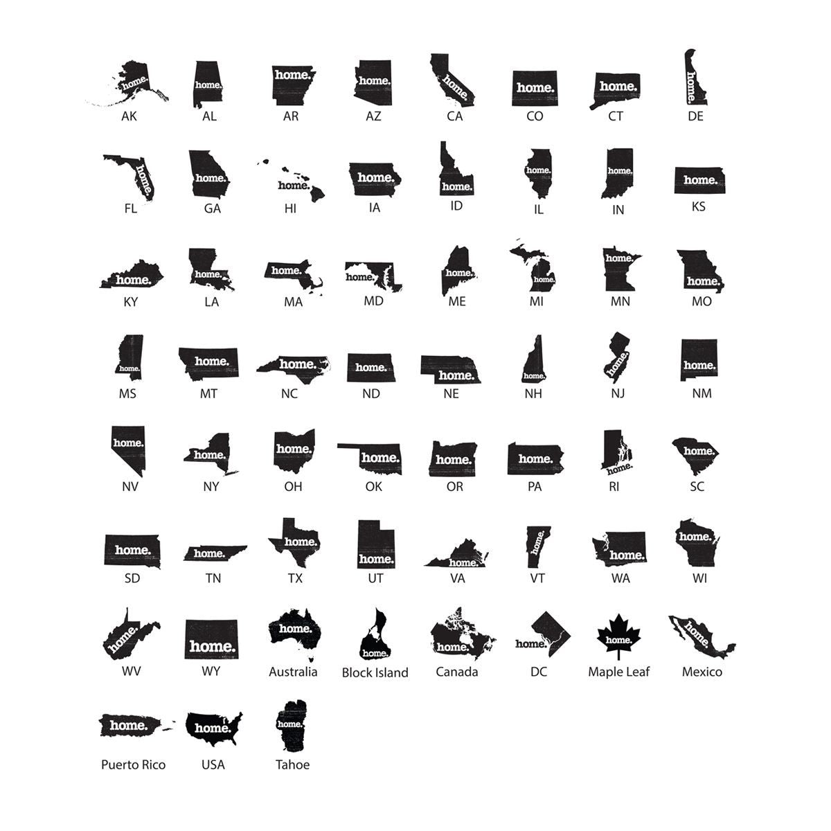 home. Men's Unisex T-Shirt - Connecticut