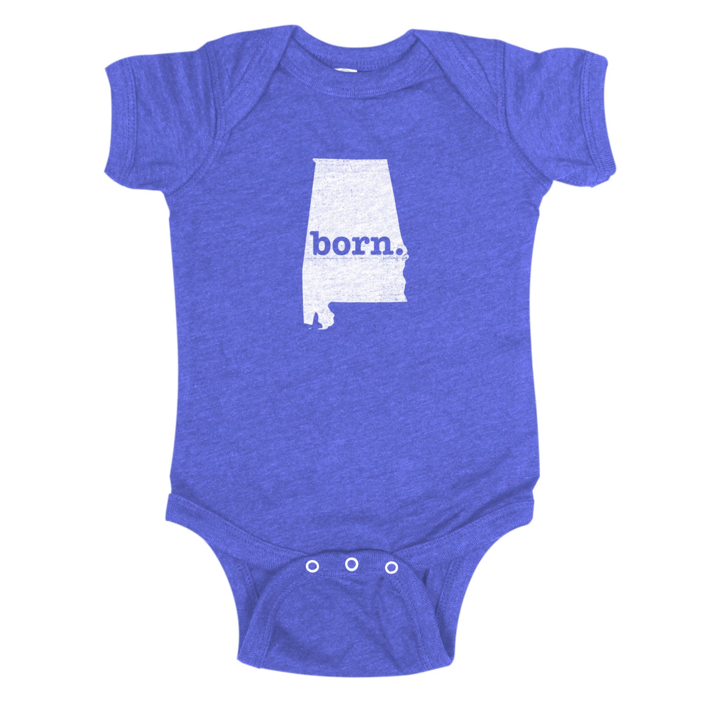 born. Baby Bodysuit - Alabama