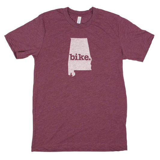 bike. Men's Unisex T-Shirt - Alabama