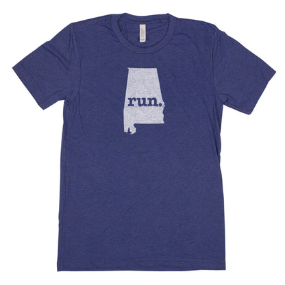 run. Men's Unisex T-Shirt - Alabama