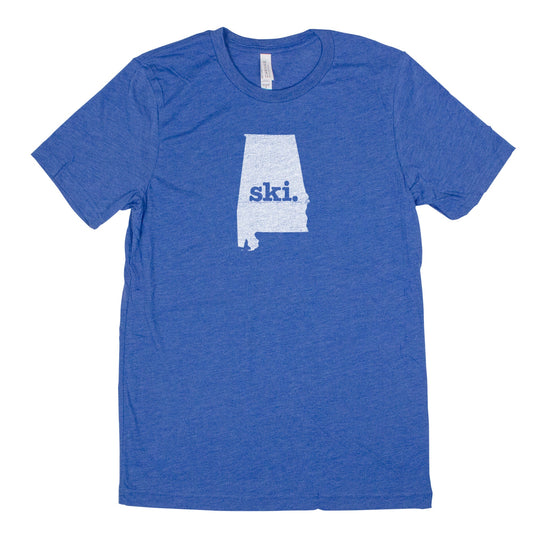ski. Men's Unisex T-Shirt - Alabama