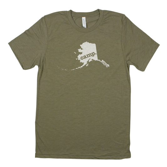 camp. Men's Unisex T-Shirt - Alaska