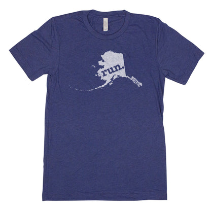 run. Men's Unisex T-Shirt - Alaska
