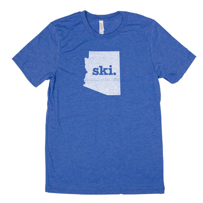 ski. Men's Unisex T-Shirt - Alaska