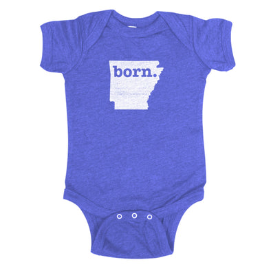 born. Baby Bodysuit - Arkansas