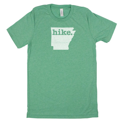 hike. Men's Unisex T-Shirt - Arkansas