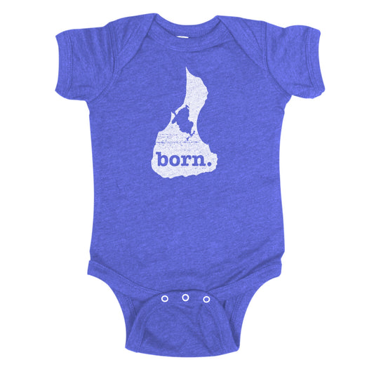 born. Baby Bodysuit - Block Island