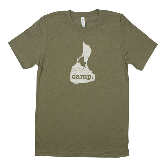 camp. Men's Unisex T-Shirt - Block Island