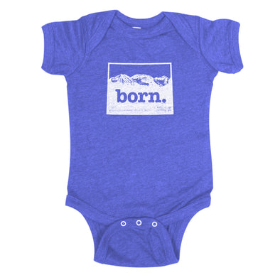 born. Baby Bodysuit - Colorado