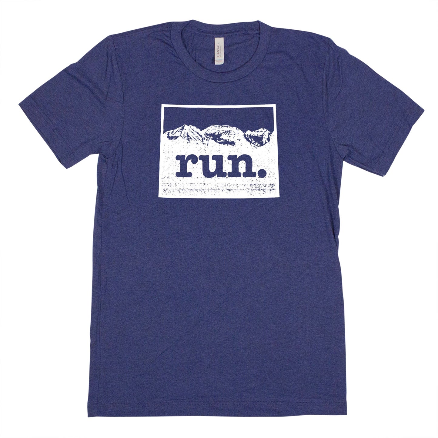 run. Men's Unisex T-Shirt - Colorado