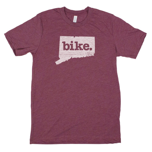 bike. Men's Unisex T-Shirt - Connecticut