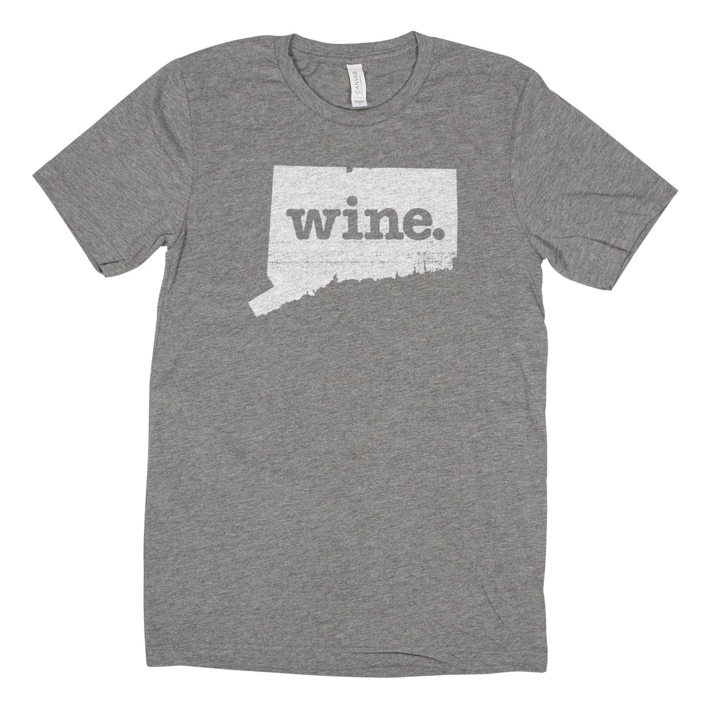 wine. Men's Unisex T-Shirt - Connecticut