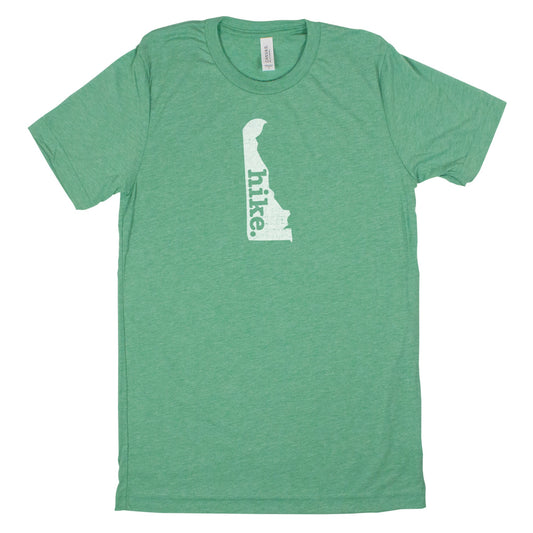 hike. Men's Unisex T-Shirt - Delaware