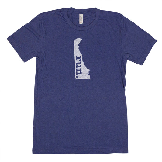 run. Men's Unisex T-Shirt - Delaware