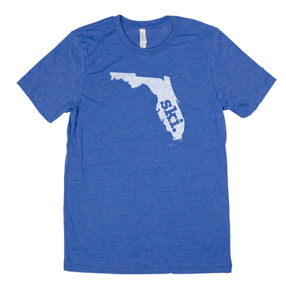 ski. Men's Unisex T-Shirt - Florida