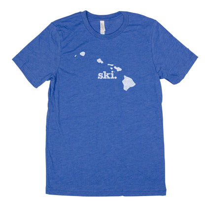ski. Men's Unisex T-Shirt - Hawaii