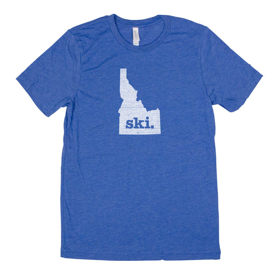 ski. Men's Unisex T-Shirt - Idaho