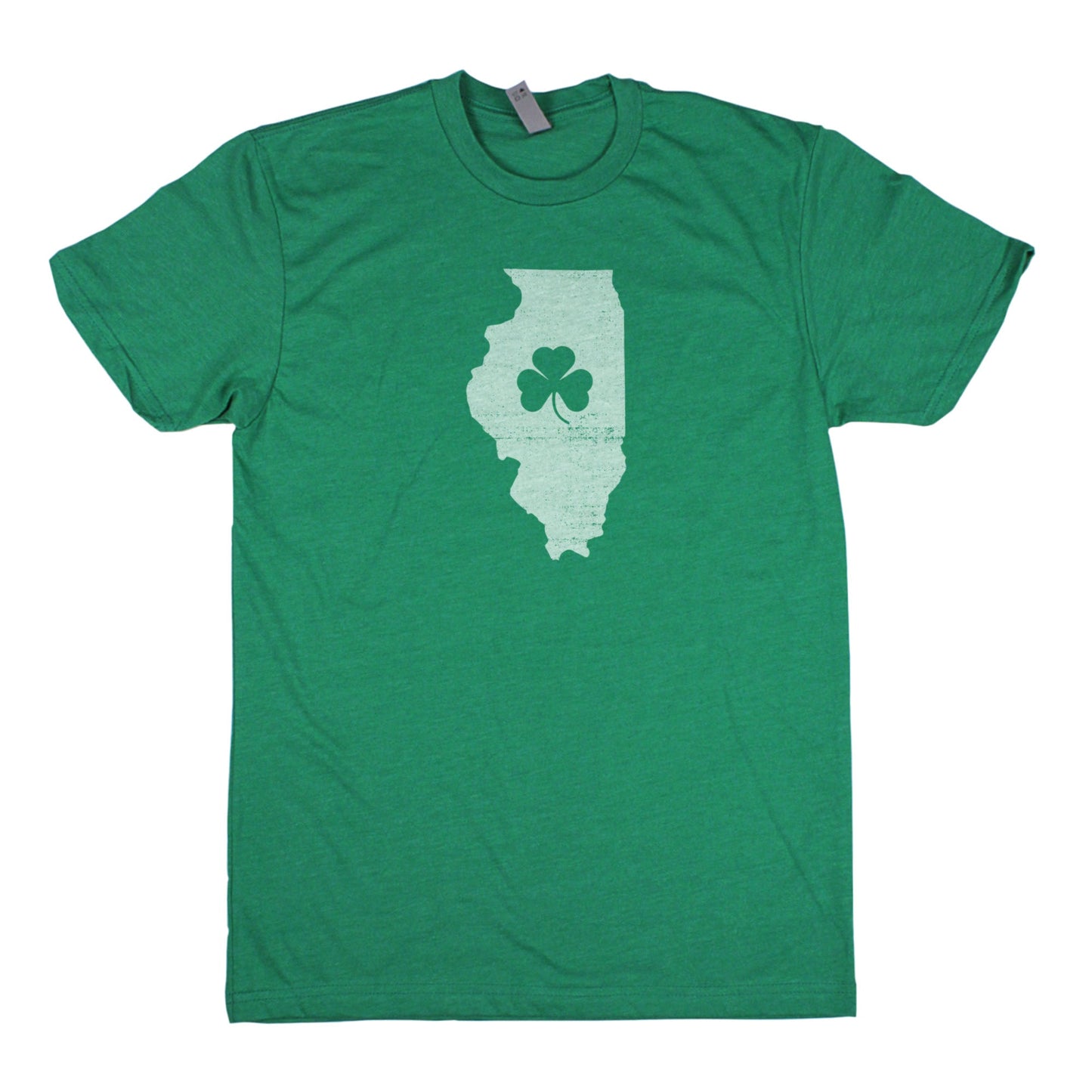 Shamrock Men's Unisex T-Shirt - Illinois