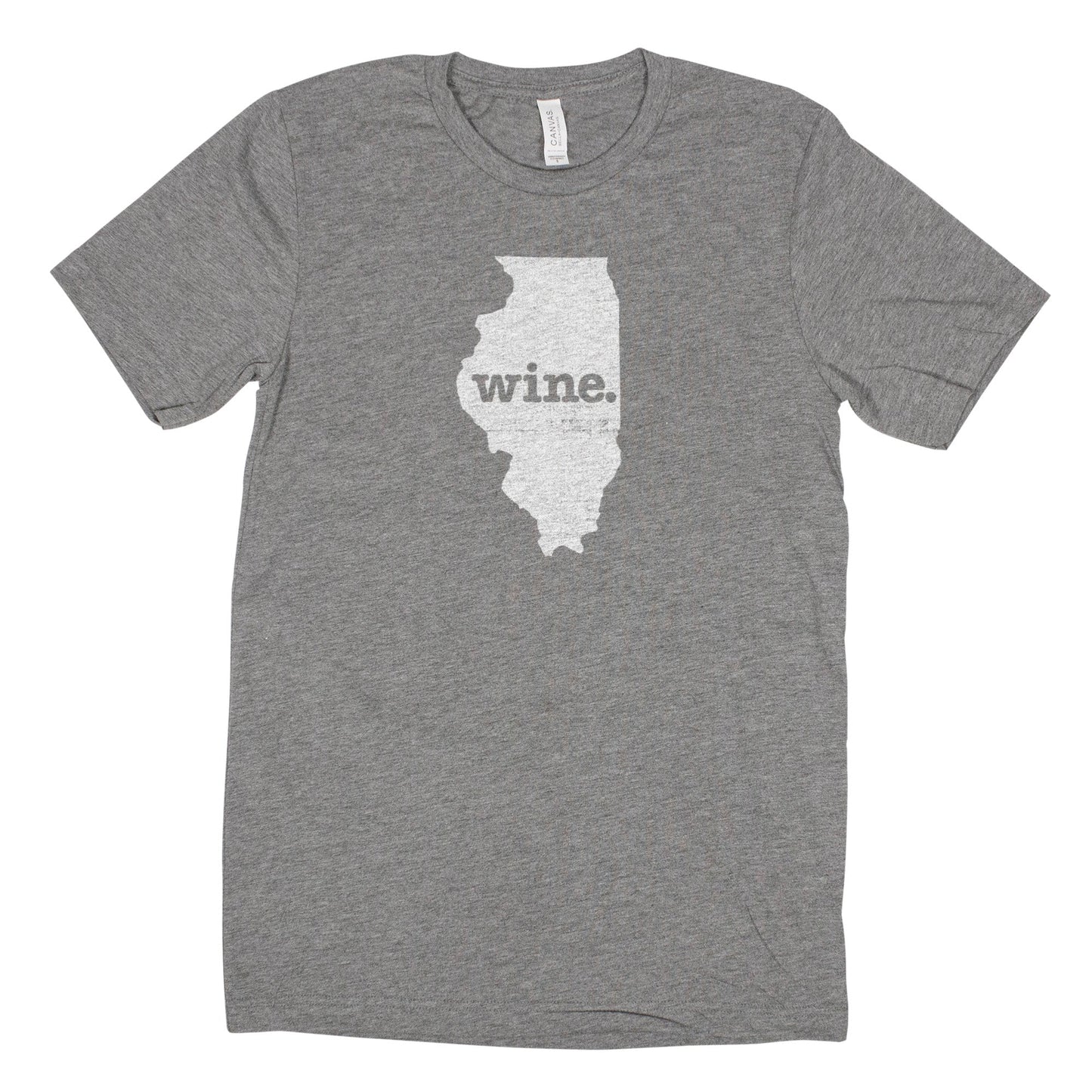 wine. Men's Unisex T-Shirt - Illinois