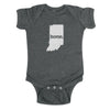 home. Baby Bodysuit - Indiana