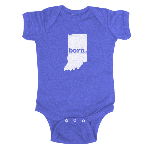 born. Baby Bodysuit - Indiana