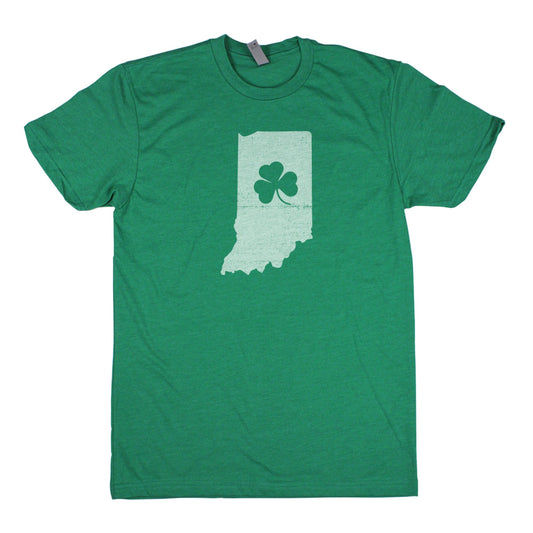 Shamrock Men's Unisex T-Shirt - Indiana