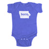 born. Baby Bodysuit - Iowa