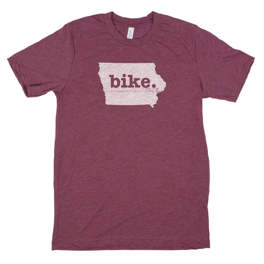 bike. Men's Unisex T-Shirt - Iowa