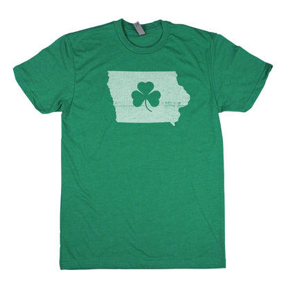 Shamrock Men's Unisex T-Shirt - Iowa