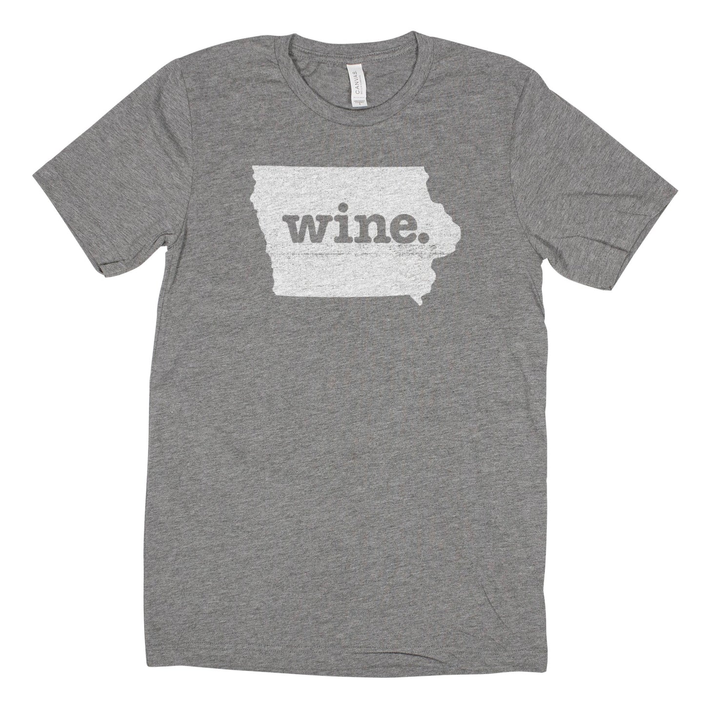 wine. Men's Unisex T-Shirt - Iowa