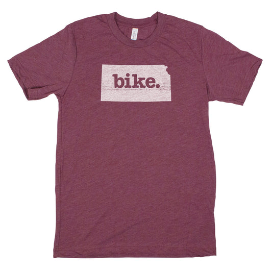 bike. Men's Unisex T-Shirt - Kansas