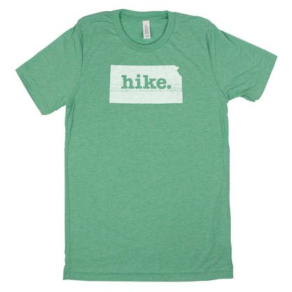 hike. Men's Unisex T-Shirt - Kansas