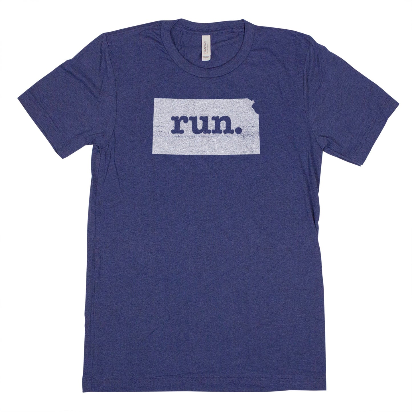 run. Men's Unisex T-Shirt - Kansas