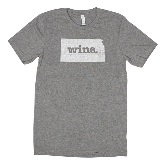 wine. Men's Unisex T-Shirt - Kansas