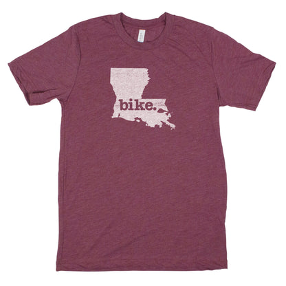 bike. Men's Unisex T-Shirt - Louisiana