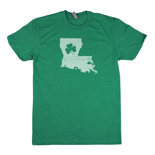 Shamrock Men's Unisex T-Shirt - Louisiana