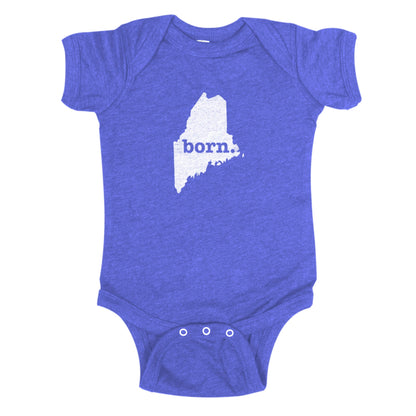 born. Baby Bodysuit - Maine