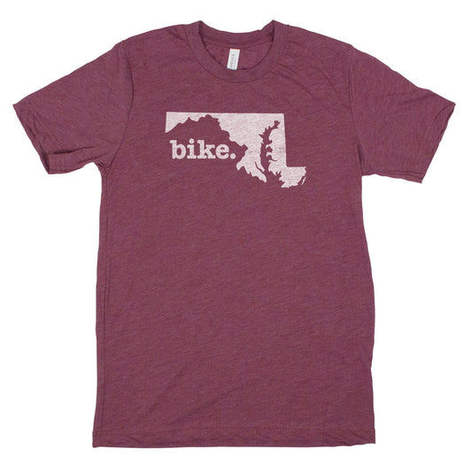 bike. Men's Unisex T-Shirt - Maryland