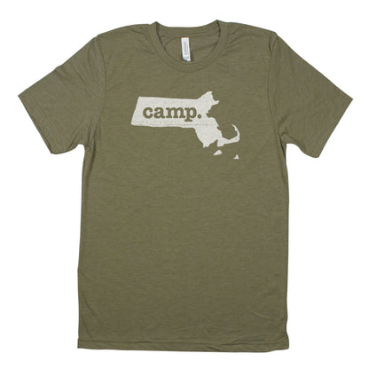 camp. Men's Unisex T-Shirt - Massachusetts