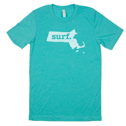 surf. Men's Unisex T-Shirt - Massachusetts
