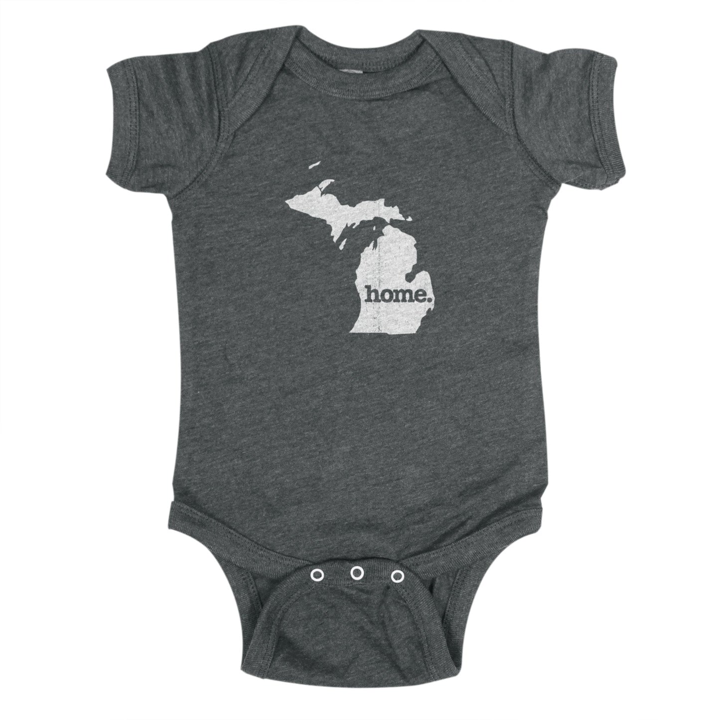home. Baby Bodysuit - Michigan