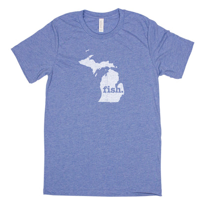 fish. Men's Unisex T-Shirt - Michigan