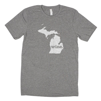 wine. Men's Unisex T-Shirt - Michigan