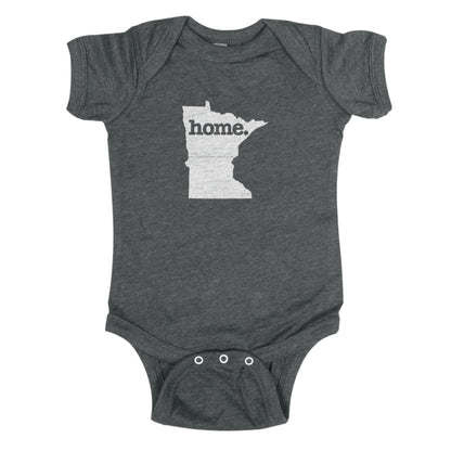 home. Baby Bodysuit - Minnesota