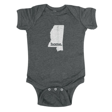home. Baby Bodysuit - Mississippi