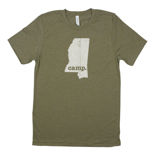 camp. Men's Unisex T-Shirt - Mississippi