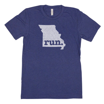 run. Men's Unisex T-Shirt - Missouri